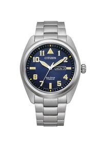 Citizen , Solaruhr, Armbanduhr, Herrenuhr, Datum, Titan , silberfarben-dunkelblau , Attraktive Uhr für Sie & Ihn