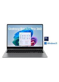 Samsung , Notebook »Galaxy Book5 Pro 360 16'' (NP960Q) Ultra7 32 GB + 1 TB«, 40,6 cm, / 16 Zoll, Intel, Core Ultra 7, ARC, 1000 GB SSD , Grau ,...