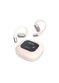 4smarts , wireless Kopfhörer »Open-Ear Bluetooth Kopfhörer SkyBuds AI Screen«, A2DP Bluetooth-AVRCP Bluetooth-HFP, Freisprechfunktion , beige ,...