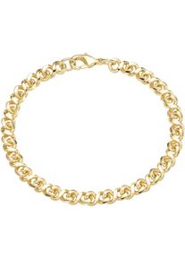 Firetti , Armband »Schmuck Geschenk Armschmuck Armkette Achterkette«, Made in Germany , gelbgoldfarben , Dieses Armkettchen verleiht jedem Outfit...