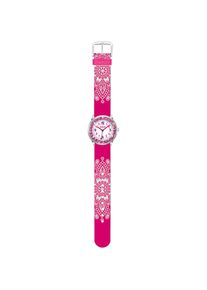 Scout , Jungen , Quarzuhr »The Darling collection, 280381002« Armbanduhr, Kinderuhr, Geschenkidee, Schulanfang, Mädchen, Glitzer , grau-pink ,...