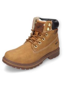 Dockers by Gerli , Schnürboots, Hikin Boots, Trekking Stiefel, Schnürstiefel mit Warmfutter , golden-tan , 36 , 36 , Dockers Schnürboots für den...