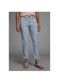 DELMAO , 7/8-Hose, mit funktionalen Eingriff- & Ziertaschen , blau- grau , N-Gr , 42 -N-Gr , 42 , 7/8-Hose in schmaler Beinform
