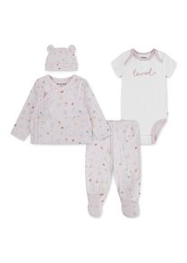 HUGGIES babywear , Neugeborenen-Geschenkset , PRIMROSE PINK , 1 (56) , 4-tlg. Baby-Set von Huggies Babywear