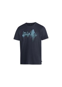Maier Sports , Jungen,Damen , T-Shirt &raquo;Tilia Pique M&laquo; Herren Funktionsshirt, Freizeitshirt mit Aufdruck , dunkelblau , S , S , Funktionales T-Shirt...