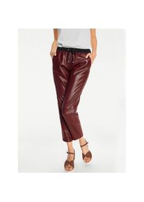 Heine , Lederhose , braun , Normalgrößen , 50 -Normalgrößen , 50 , Normale Leibhöhe