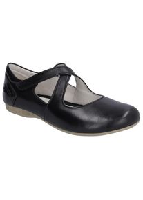 Josef Seibel , Riemchenballerina »Fiona 72«, Spangenschuh, Halbschuh, Festtagsschuh mit Klettverschluss , schwarz , 38 , 38 , Eleganter Ballerina...