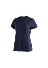 Maier Sports , Funktionsshirt »Trudy«, Damen T-Shirt, Kurzarmshirt für Wandern und Freizeit , dunkelblau , 44 , 44 , Funktionales T-Shirt mit...
