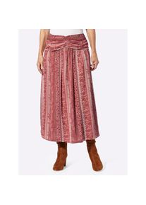 Inspirationen , Tüllrock , rosenholz-cognac-bedruckt , 50 , 50 , aus recyceltem Polyester