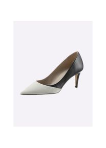 Heine , Pumps , champagner-schwarz , 42 , 42 , Handmade in Spain