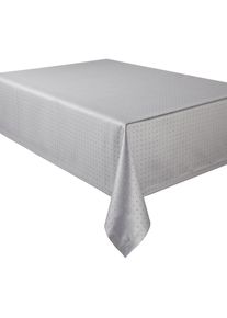 Curt Bauer , Tischdecke »Damast, 3815 Petito«, (1 St.) , platinfarben , B/L: 110 cm x 160 cm