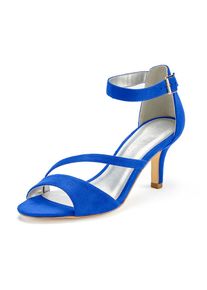 Lascana , Sandalette »Sommerschuh«, High-Heel-Sandalette, Riemchensandalette, Sommerschuh mit Riemchen VEGAN , royalblau , 42 , 42 , Eleganter...