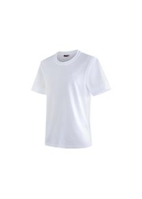 Maier Sports , Funktionsshirt »Walter«, Herren T-Shirt, rundhals pique Outdoorshirt, schnelltrocknend , weiß , S , S , Funktionales T-Shirt mit...