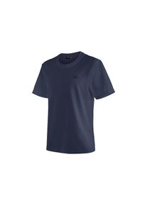 Maier Sports , Funktionsshirt »Walter«, Herren T-Shirt, rundhals pique Outdoorshirt, schnelltrocknend , blau , M , M , Funktionales T-Shirt mit...