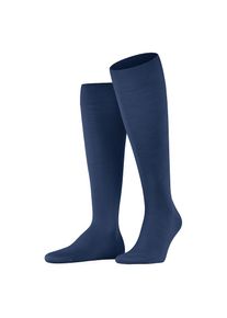 Falke , Kniestrümpfe »ClimaWool«, aus klimaregulierender Wolle-Lyocell Mischung atmungsaktiv , royal blue , 41-42 , 41-42 , Herrenkniestrümpfe von...