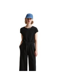 Marc O'Polo Marc O'Polo DENIM , Overall, verkürztes Bein, abnehmbarer Gürtel, Reißverschluss am Rücken , Black , N-Gr , XS -N-Gr , XS , Jumpsuit von Marc...
