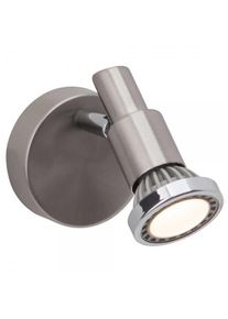 Brilliant Ryan Foco de pared Cromo, Blanca, 1 luz