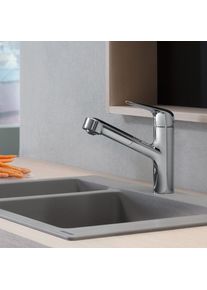Hansgrohe Focus M42 Mitigeur de cuisine, avec sBox, 71829000, M4214-H150