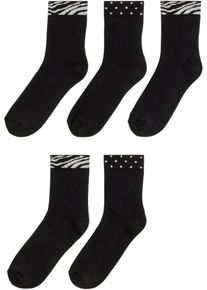 Termosokker med økologisk bomull (5-pack), svart, størrelse 35-38, bonprix