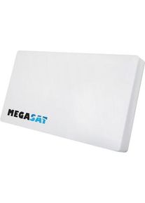 Megasat Flachantenne D1 Profi-Line, SAT, inkl. Single LNB, weiß (200210)
