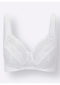 w&auml;schepur Damen BH ohne B&uuml;gel in wei&szlig; ,Gr&ouml;&szlig;e 105D, Witt, 85% Polyamid, 15% Elasthan