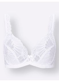 wäschepur Dames Beugelbeha in wit ,maat 100C, Witt, 88% Polyamide, 12% Elastan