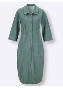feel good Dames Badjas in jade ,maat 36/38, Witt, 80% Katoen, 20% Polyester