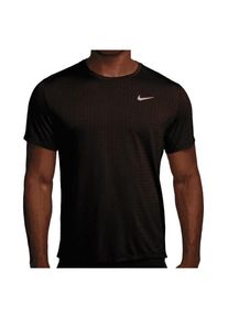 Nike Miler Breathe Dri-Fit S/S Running Top Running shirt Men (L, black)
