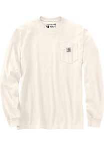 Carhartt Mountain Graphic, t-shirt manches longues , couleur: Beige Clair , taille: S
