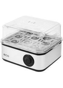 ECG Eierkocher UV 5080, Eierkocher, Schwarz, Silber