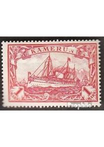 Camerún (alemán. colonia) 16 nuevo con goma original 1900 Barco yate d