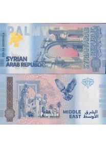 Siria Souvenirschein Siria nueva 2024 Palmyra