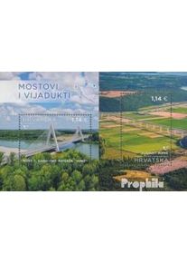 Croacia block91 (completa.edición.) nuevo con goma original 2023 puent