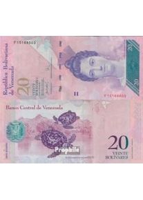 Venezuela Pick-No.: 91b nueva 2007 20 Bolivares