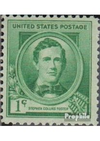 EEUU 475 nuevo con goma original 1940 famosos Estadounidenses