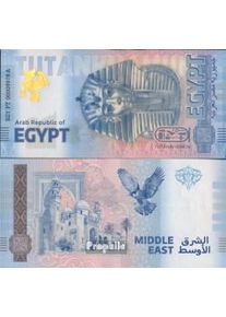 Egipto Souvenirschein Egipto nueva 2024 Tutankhamun