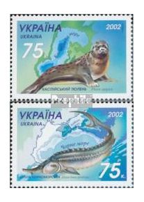 Ucrania 530-531 (completa.edición.) nuevo con goma original 2002 anima