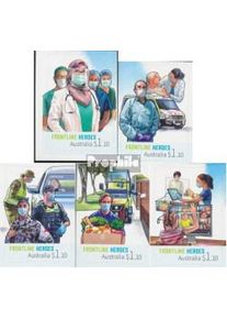 Australia 5266-5270 (completa.edición.) usado 2021 salud
