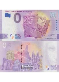 RFA (RFA.Alemania) 0 Euro Souvenirschein DDR (RDA) nueva 2021 GENEX -
