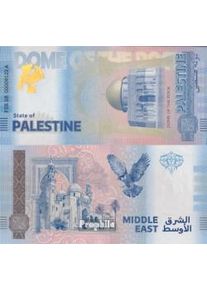 Palestina / Autonomiegebiet Souvenirschein Palestina nueva 2024 Cúpula