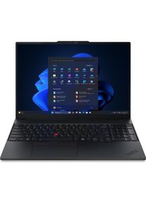 Lenovo ThinkPad E16 Gen 3 (Intel) (16", 1000 GB, DE), Notebook, Schwarz