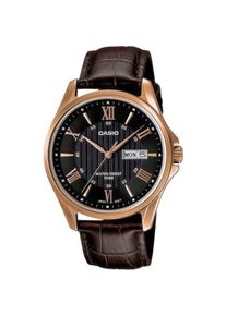 Casio, Armbanduhr, MTP-1384L-1AVDF Herrenuhr + BOX