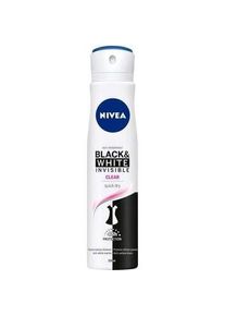 Nivea, Deo, Antiperspirant Sprayack & White Invisible Pure 150 ml