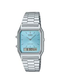 Casio, Armbanduhr, AQ-230A-2A1MQYES, Silber, (Chronograph, 29.80 mm)