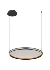 Globo, Pendelleuchte, Hängeleuchte Metall Schwarz Matt, 1xled