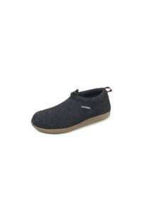 Giesswein - Pantoffels van scheerwollen walkmateriaal, grijs, Maat 36, scheerwol