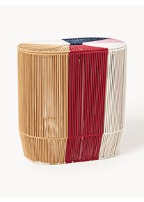 Cesta de ropa doble de cuerda Gabe Colorido Fibra sintética An 58 x Al 60 cm | Westwing Collection
