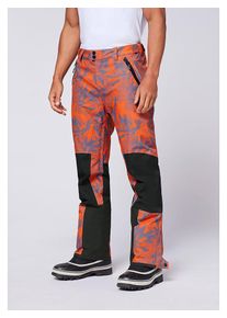 Chiemsee Ski-/snowboardbroek oranje - 51% | Maat: 50 |