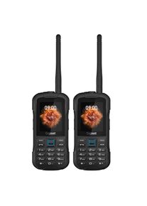 Gigaset Handy »GLX 8 ACTIVE Duo Walkie-Talkie Feature Phone« Schwarz in schwarz