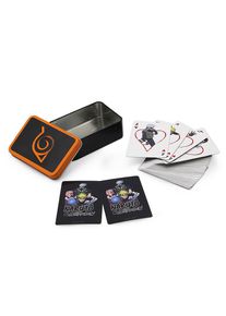 Naruto Shippuden - Konoha Symbol Playing Cards in Metal Box